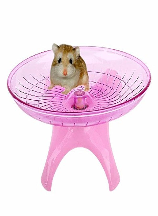 Sage Square 18cm Jumbo Silent Running Cum Jogging Cum Exercise Wheel for Hamster/Dwarf/Gerbil/Mice/Mouse (Pink) - Image 5